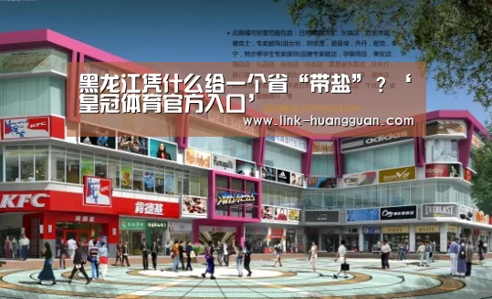 黑龙江凭什么给一个省“带盐”?‘皇冠体育官方入口’(图2) 皇冠体育网址